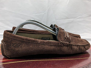 UGG Australia chocolate moccasin driving loafers, slip-ons #5937